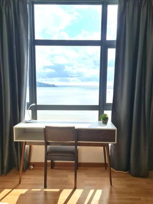 Cozy Seaview Studiosuite Hs Sweet Homestay クアンタン エクステリア 写真